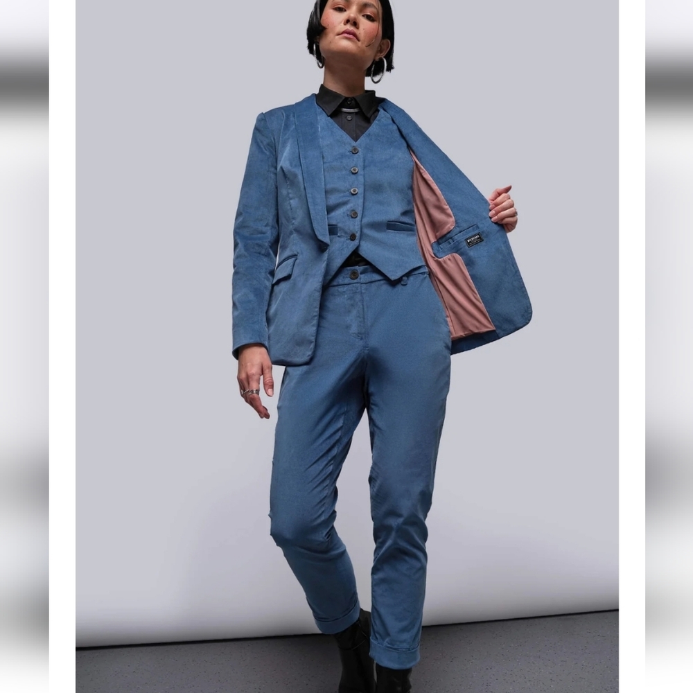 Wildfang Navy Blue Suit